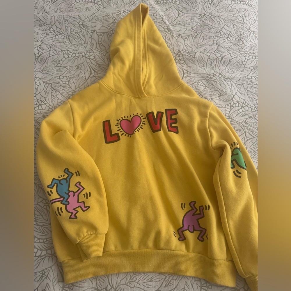 H&M Vibrant Yellow Hoodie